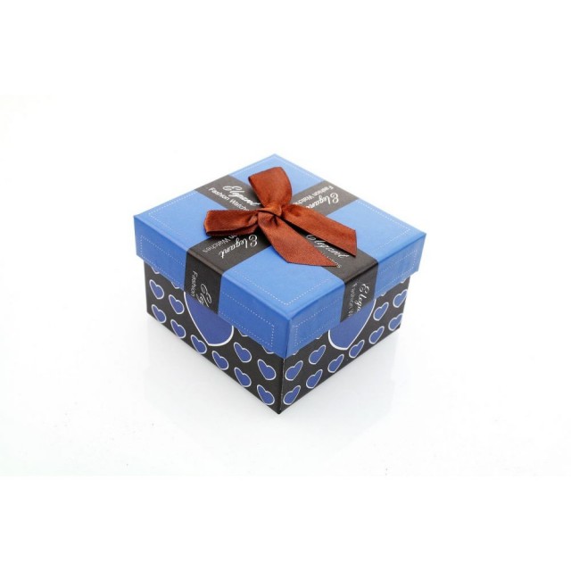 Darilna škatlica za uro ali nakit, modra