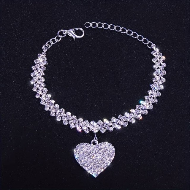 Luksuzna zapestnica s sijočimi cirkoni