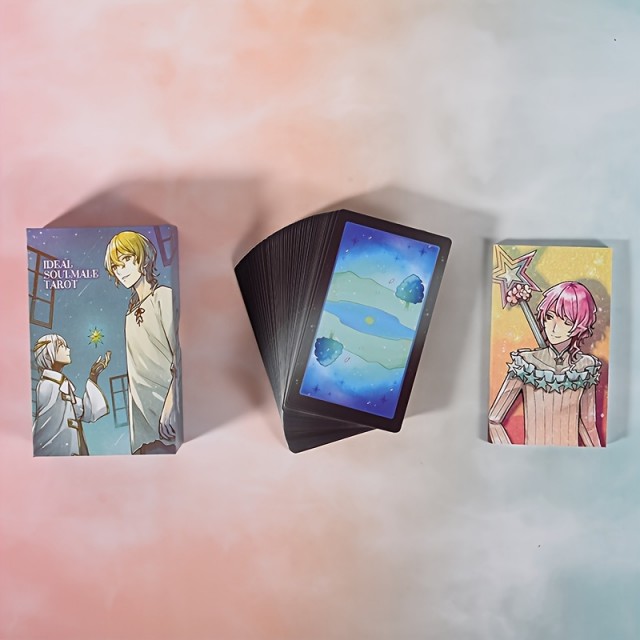 Idealna sorodna duša – Tarot karte v anime slogu 