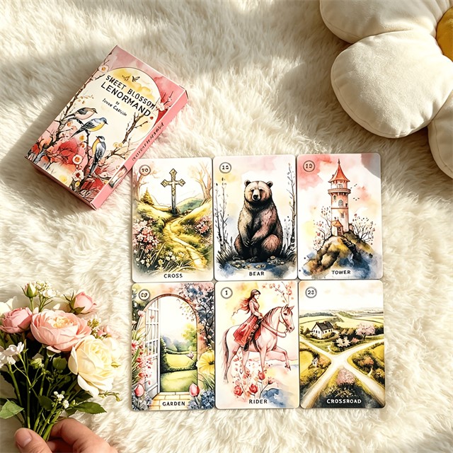 Pomladne Lenormand karte