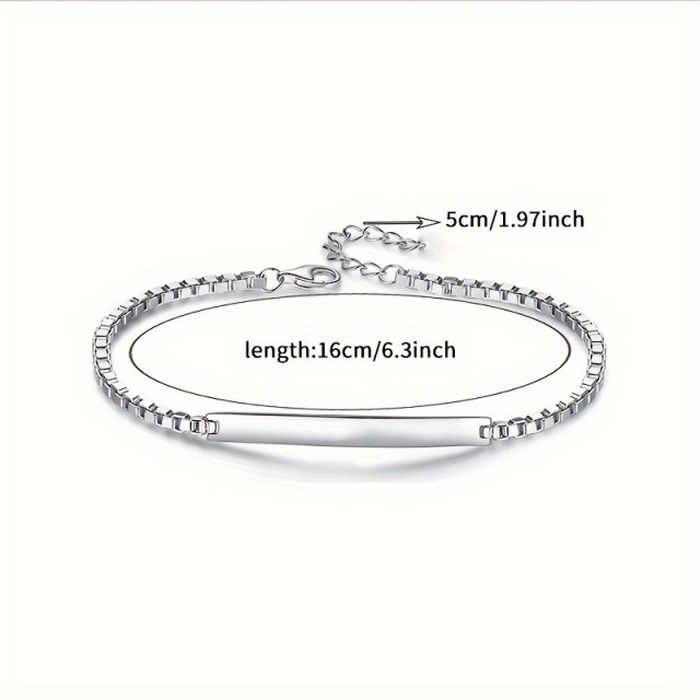 Komplet 2 personaliziranih zapestnic z gravuro po vaši želji