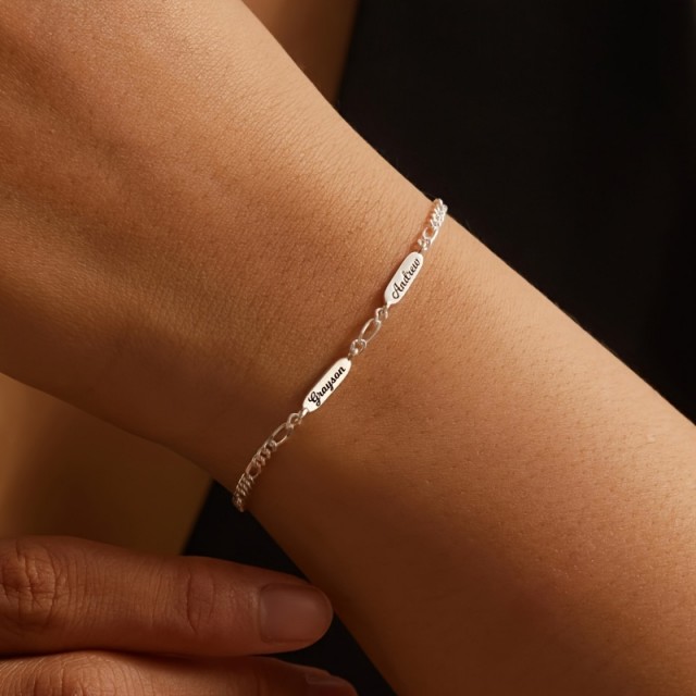 Personalizirana zapestnica z imeno do 3 gravure