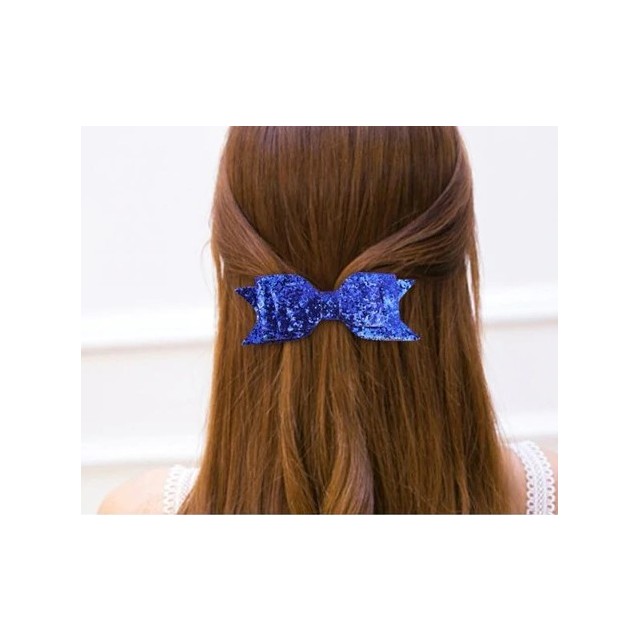 Sponka za lase pentlja, kraljevsko modra