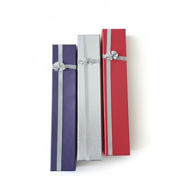 Elegantna darilna embalaža s pentljo za zapestnice 3 barve