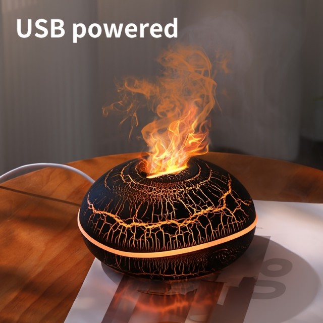 USB aromaterapevtski vlažilec z 7 barvnimi lučmi 