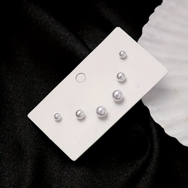 Komplet vtičnih uhanov perlice 