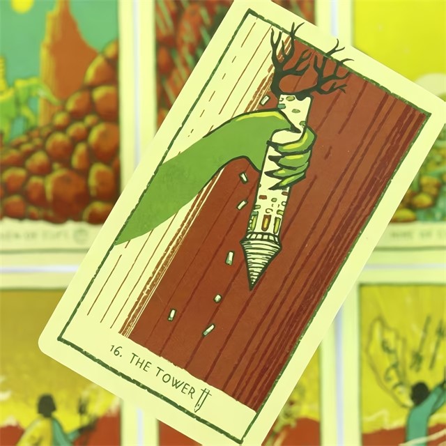 Tarot zelenih glifov – 78 kart