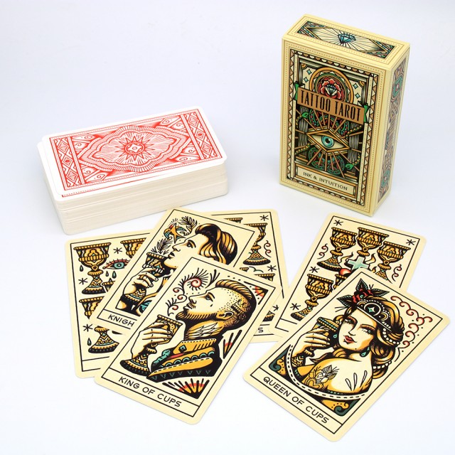 Tattoo Tarot komplet 78 kart