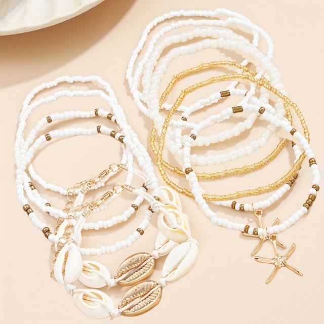 14 delni set zapestnic z morskimi motivi