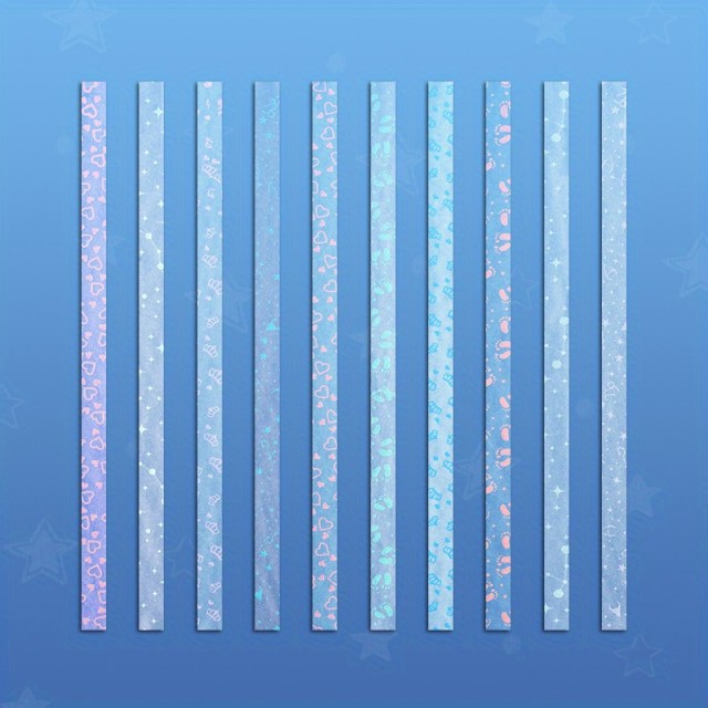 210 trakov za izdelavo origami zvezdic svetijo v temi