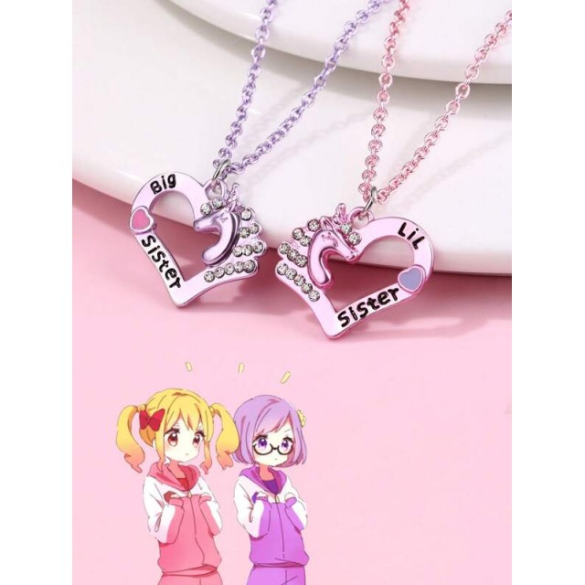 2 delni komplet BIG SIS LIL SIS s samorogom