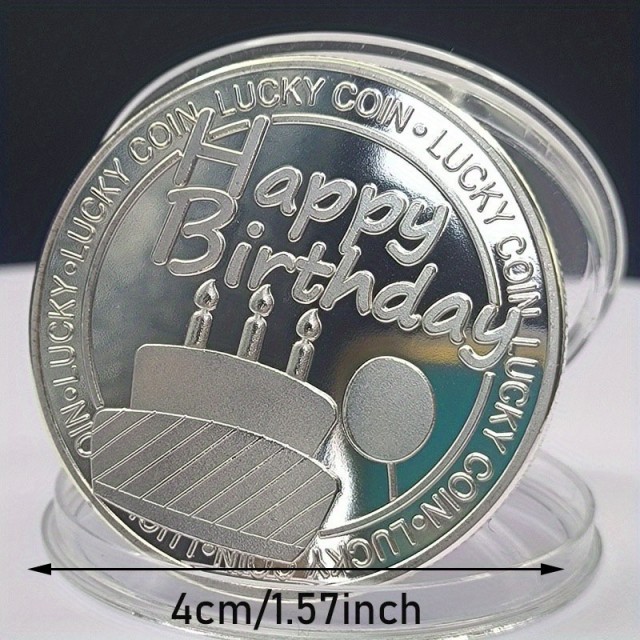 Spominski kovanec za ROJSTNI DAN 2 barvi