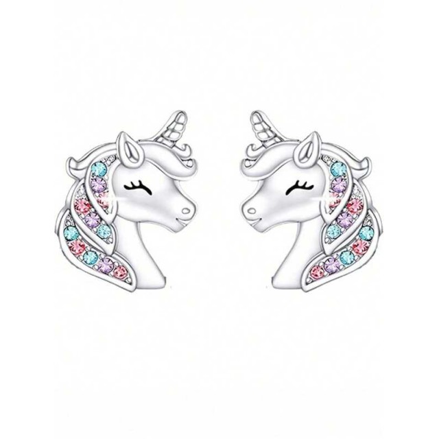 4 delni komplet nakita samorog na luni