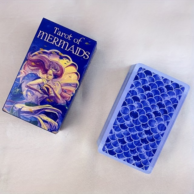 Komplet 78 tarot kart MORSKE DEKLICE