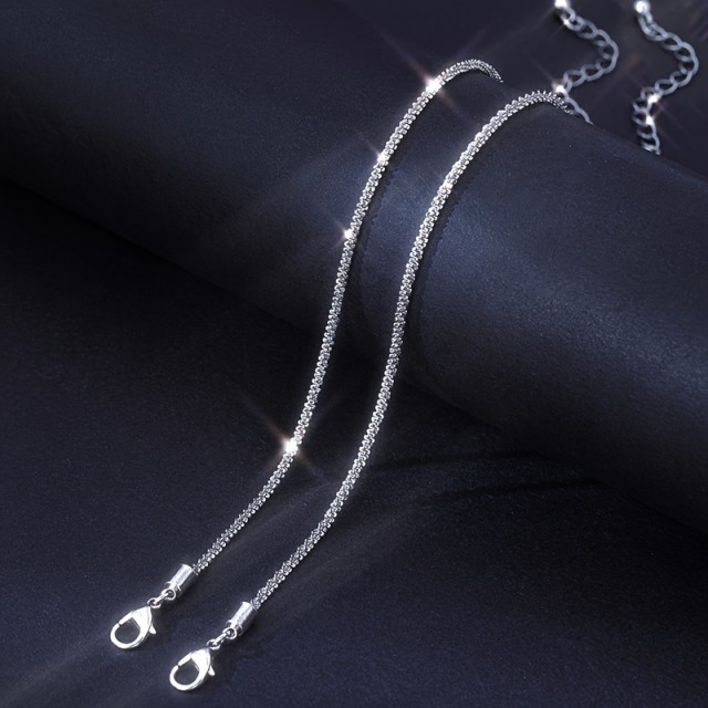 Komplet 2 elegantnih zapestnic za nogo 