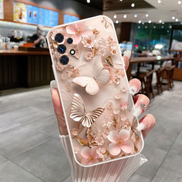 Metuljčkast ovitek za telefon Samsung Galaxy S24