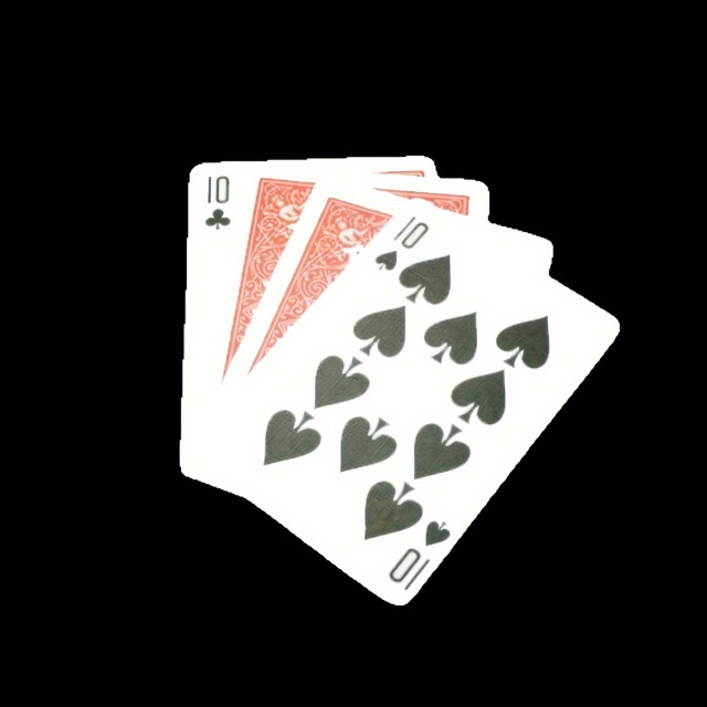 Čarobne poker karte  – trik s štirimi kartami