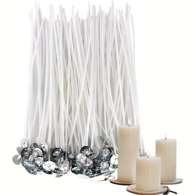 Povoščeni stenji za sveče 100 v kompletu 20cm