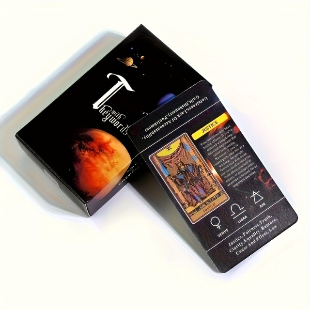 79 delni komplet tarot kart Light of Planets