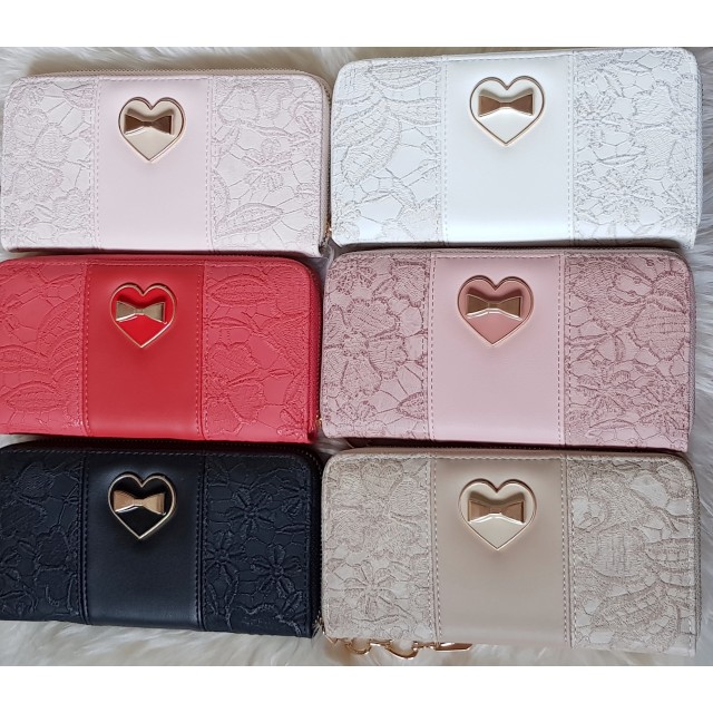 Denarnica srček, več barv A281 