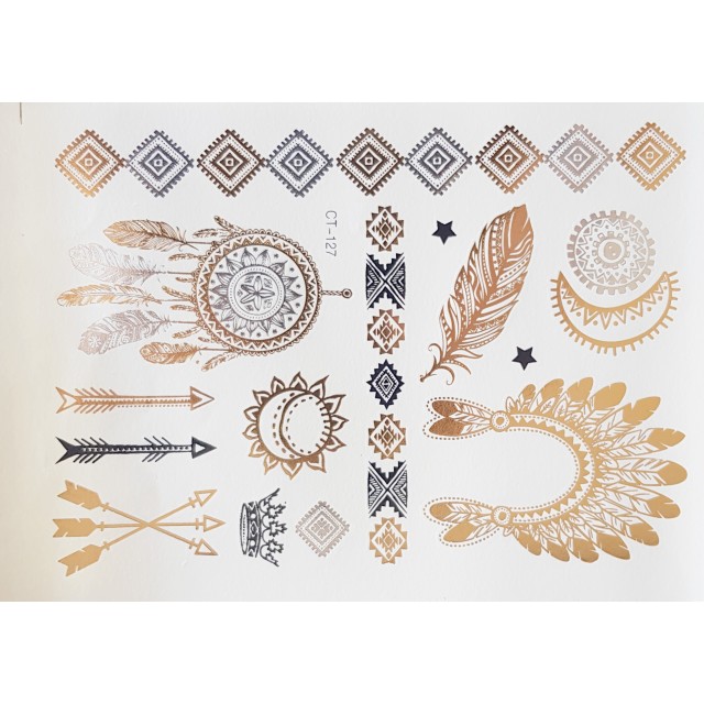 Komplet tatujev  CT-127