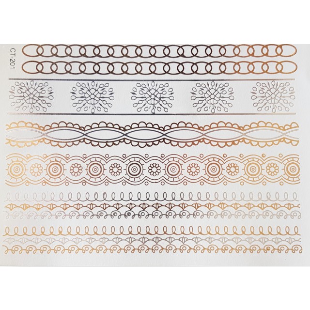 Komplet tatujev  CT-201