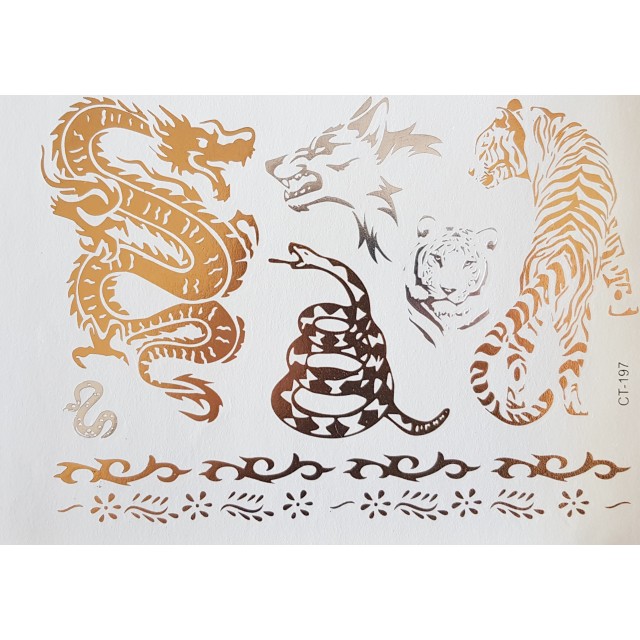 Komplet tatujev  CT-197