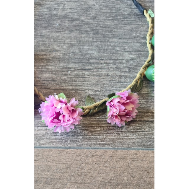 Cvetlični trak za lase, na voljo več barv 