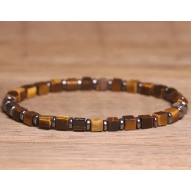 Moška zdravilna zapestnica TIGROVO OKO 