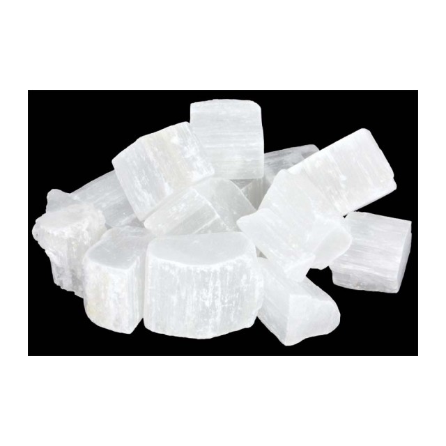 100% naravni nebrušen nepoliran SELENIT