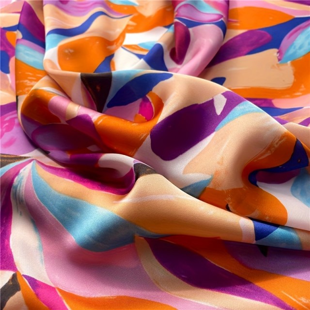 Čudovita cvetlična pravokotna rutka