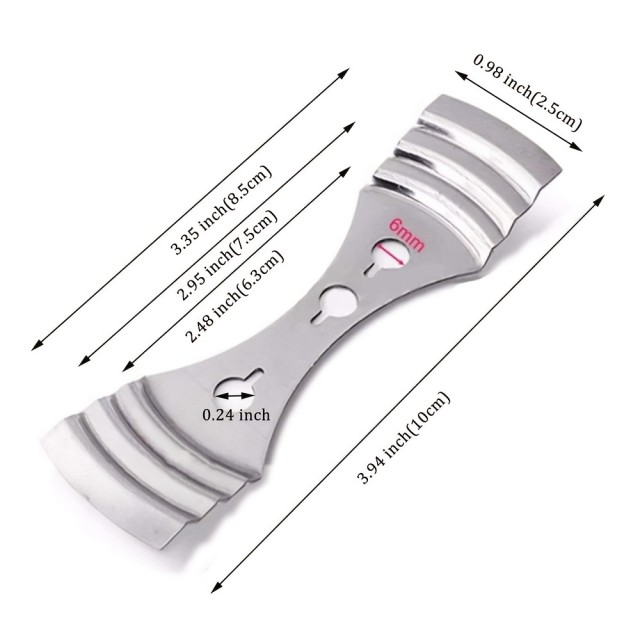 Komplet 5 kovinskih nosilcev za stenj
