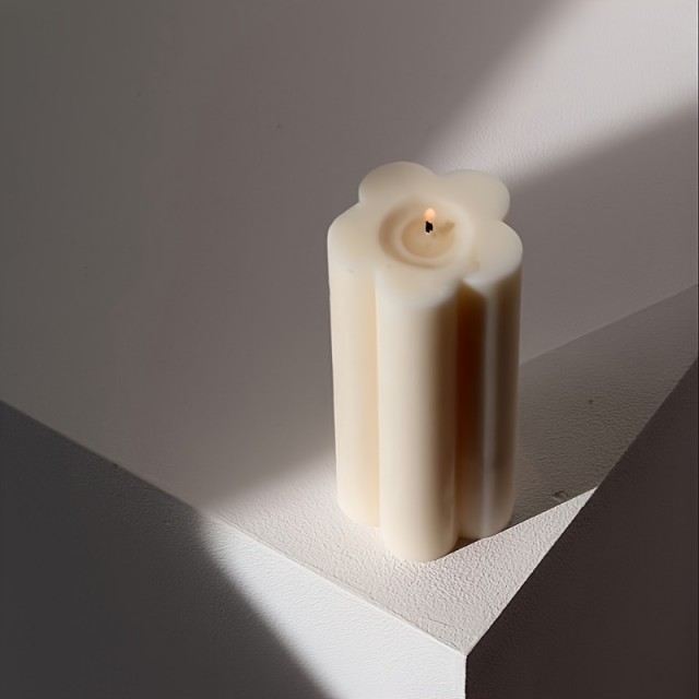 Silikonski model za sveče – kalup v obliki rože 