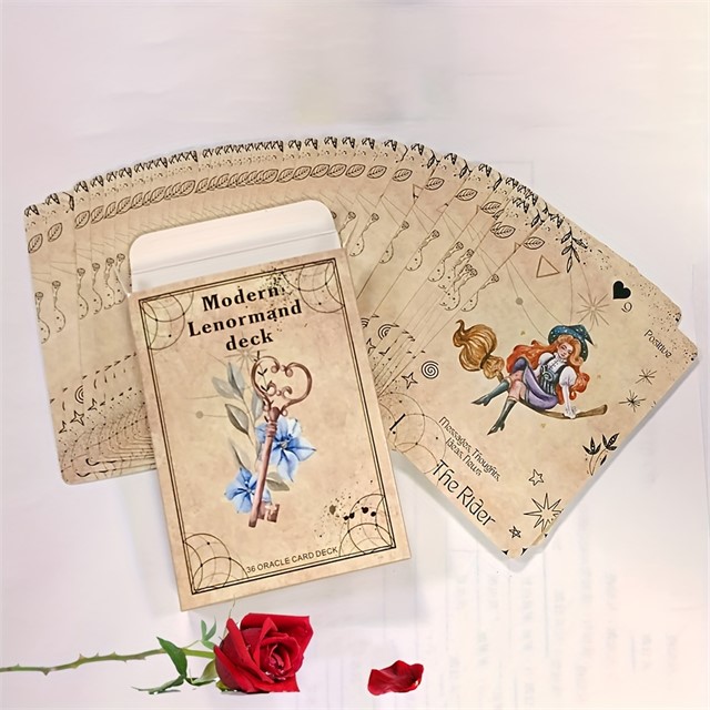 Moderne Lenormand karte – komplet 36 kart
