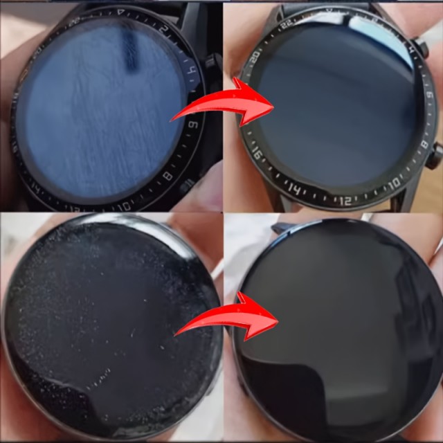 Krema za hitro poliranje prask – Obnova ur, nakita in kovinskih površin (30 g + gobica)