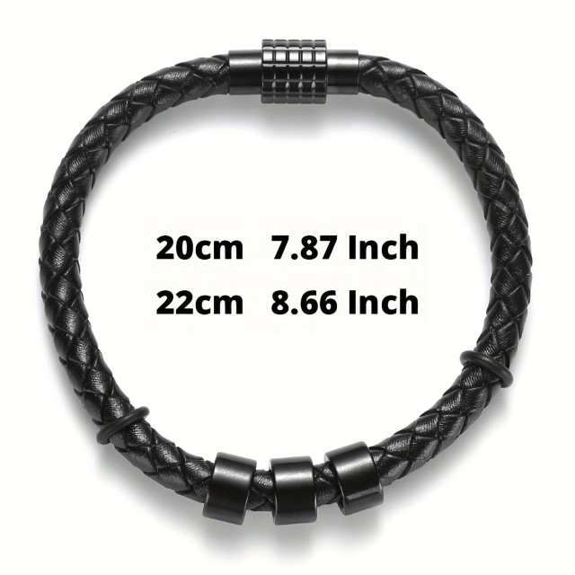 Moška personalizirana zapestnica z možnostjo do 5 gravur