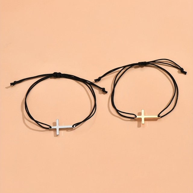 Komplet 2 zapestnic s križem ZANJO & ZANJ