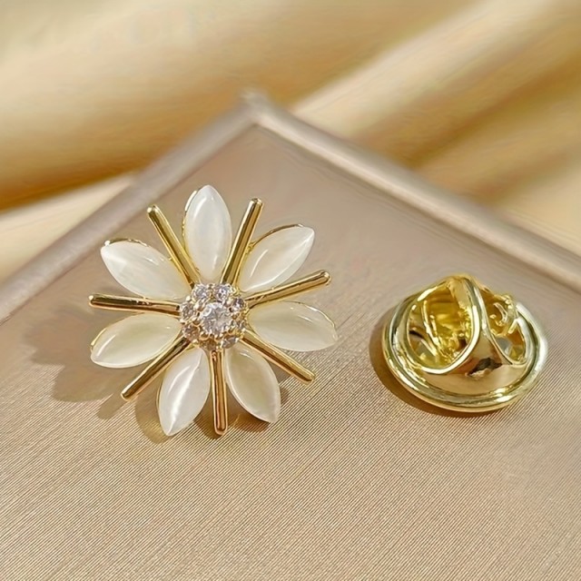 Komplet 6 elegantnih minimalističnih brošk