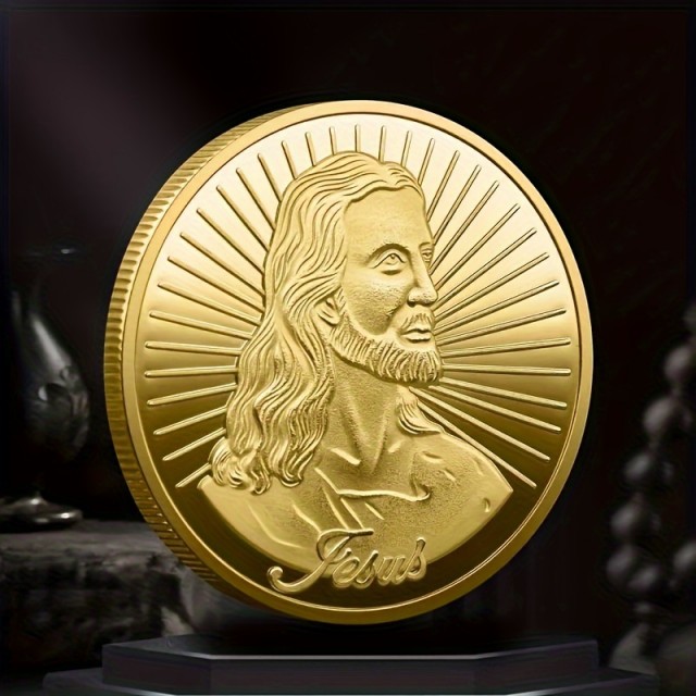 Spominski kovanec s podobo Jezusa iz Biblije