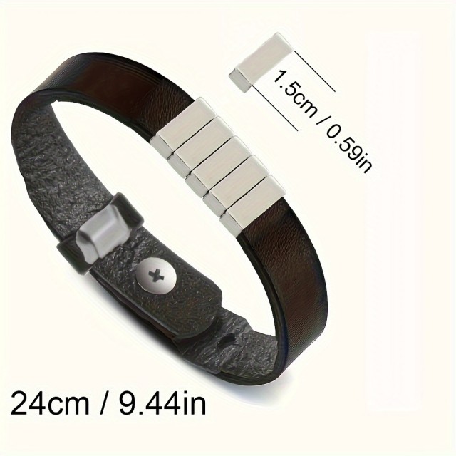 Personalizirana moška zapestnica z možnostjo do 5 gravur