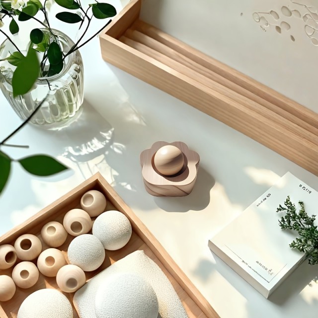 Leseni aroma difuzor v obliki rožice