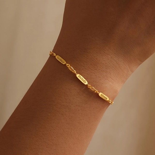 Personalizirana zapestnica z imeno do 3 gravure