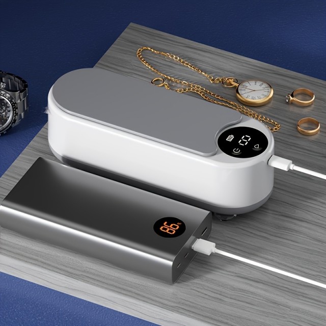 Multifunkcija naprava za čiščenje nakita in drugih dodatkov, USB polnjenje