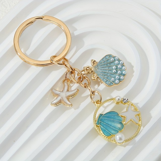 Prisrčen obesek za ključe z morskim motivom