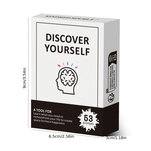 Komplet kart: Odkrij sebe – za samorefleksijo