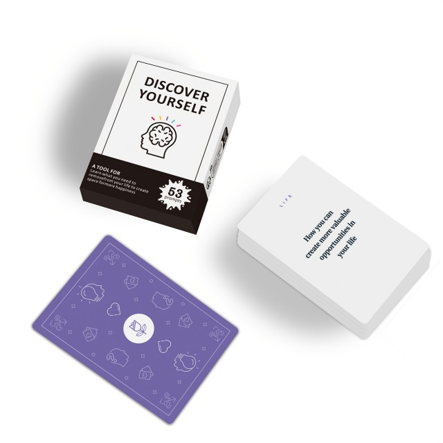 Komplet kart: Odkrij sebe – za samorefleksijo