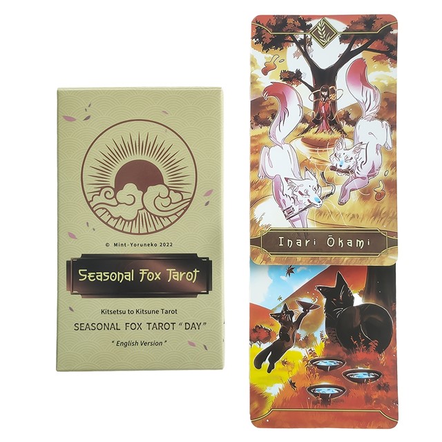 79-delni komplet tarot kart – Tarot štirih letnih časov lisice