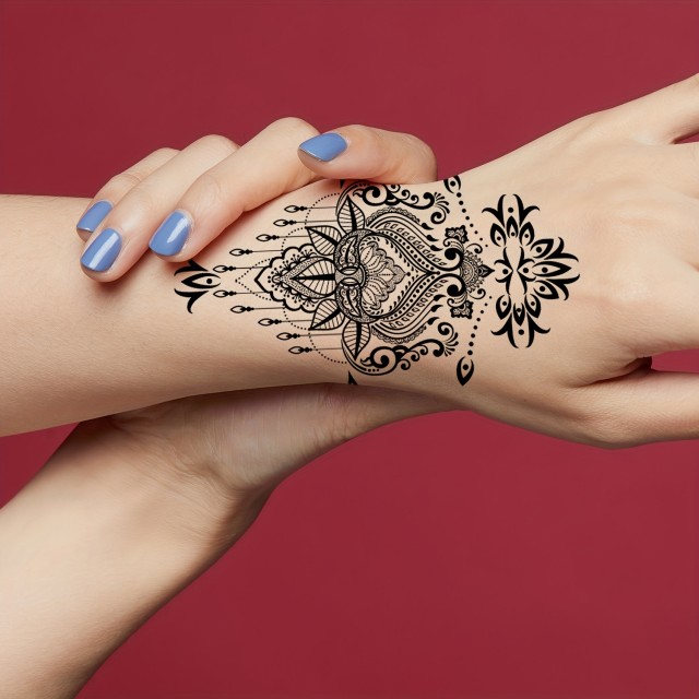 Komplet 30 orientalskih tatu nalepk TC-H01