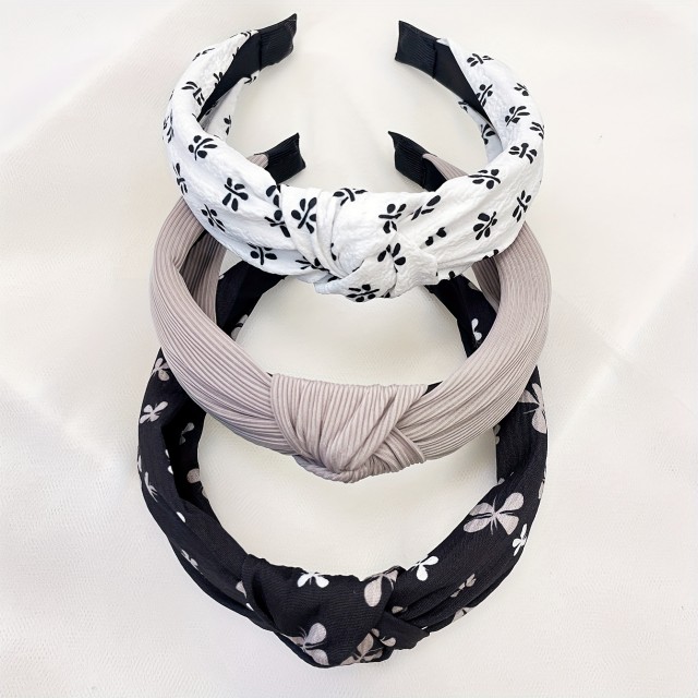 3 kosi elegantnih trakov za lase