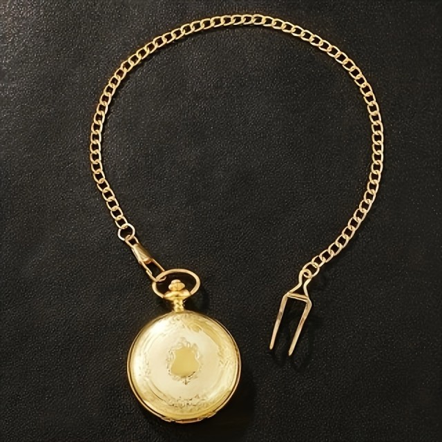 Elegantna vintage zlata žepna ura za moške